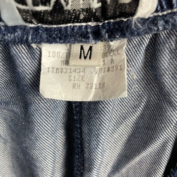 Vintage City Wear Matching Cropped Button Down Tencel Shirt and Pants EUC - Picture 7 of 7